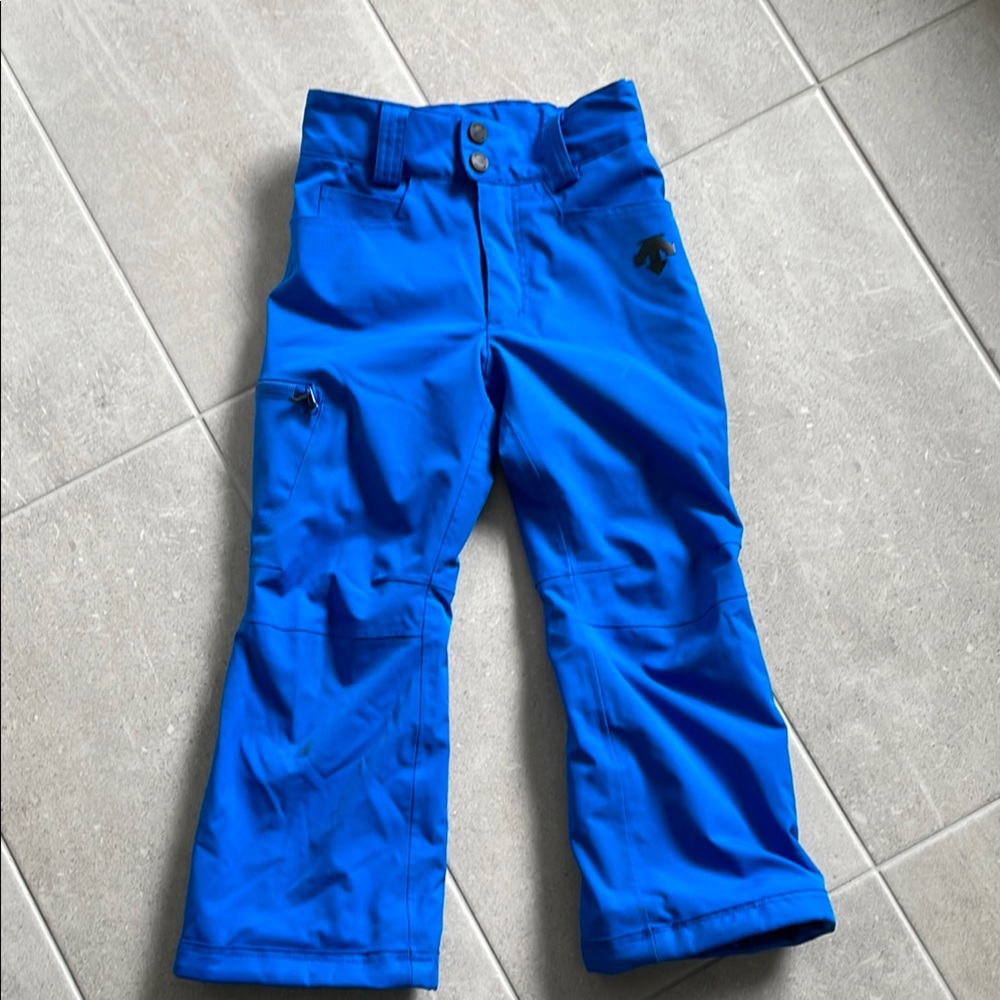 Kids Blue Descente Snow Pants